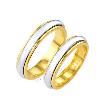 Wedding rings from 18ct Gold 
