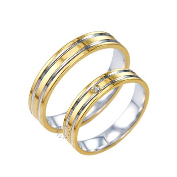 Wedding rings from 14ct Gold