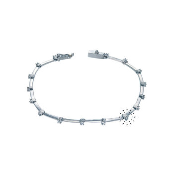 Bracelet 18ct White gold with