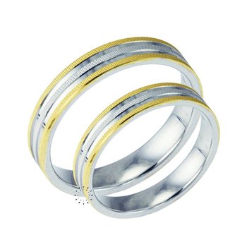 Wedding rings in 9ct Gold and