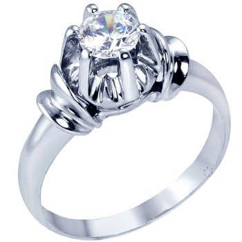 Ring 14ct WhiteGold with