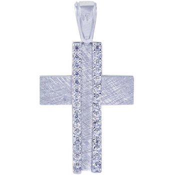 14ct whitegold cross with