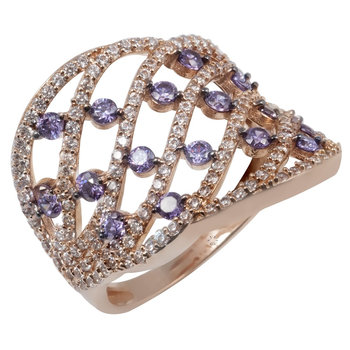 Ring in rose gold 14ct with