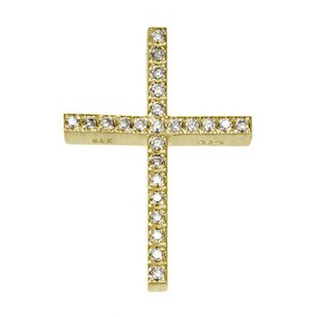 Cross 14 Carats Gold with