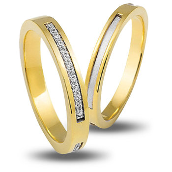 Wedding Rings in 14ct Yellow