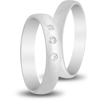 Wedding Rings in 9ct White