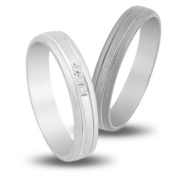 Wedding Rings in 9ct White