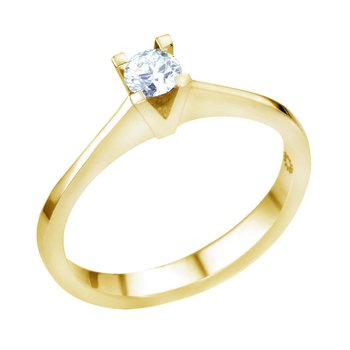 Ring 18K Gold with Diamond