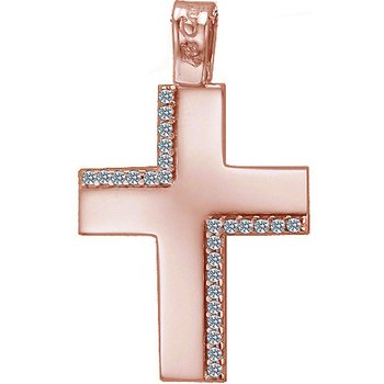 Cross 14ct Rose Gold with