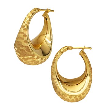 Earrings 14ct Gold by FaCaDoro