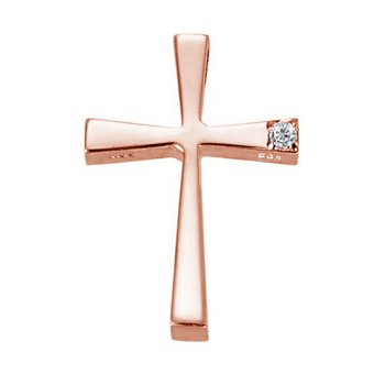 Cross 14ct Rose Gold with