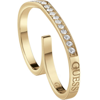 GUESS Ring Gold-plated With
