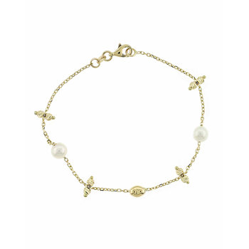 Bracelet 14ct gold with