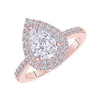 Ring 14ct Rose Gold with
