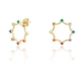 JCOU Rainbow 14ct Gold-Plated