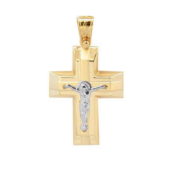 Cross 14ct White Gold and