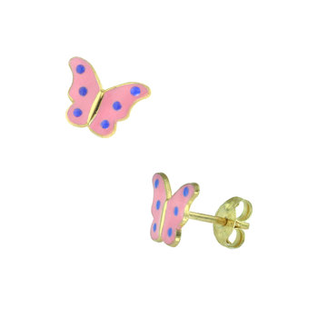 Butterfly Earrings 9ct Gold