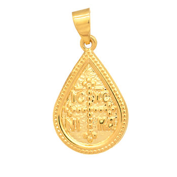 Charm 9ct gold in Tear Shape
