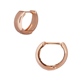Earrings 14ct rose gold by