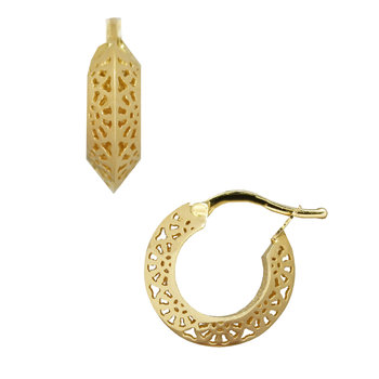 Hoop Earrings 14ct gold by