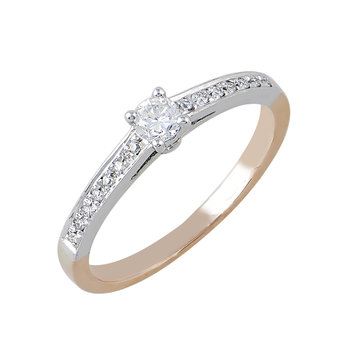 Solitaire Ring 18ct Rose Gold
