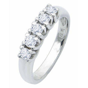 Ring 14ct White Gold by