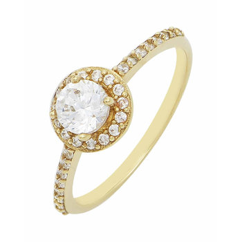 Solitaire Ring 14ct Gold by