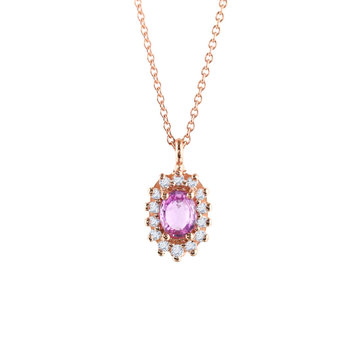 Necklace 18ct Rose Gold with