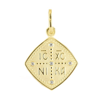 14ct Gold Lucky Pendant by