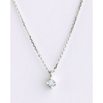 Necklace 18K White Gold with