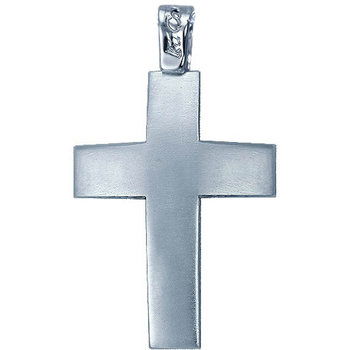 14ct White Gold Cross  by