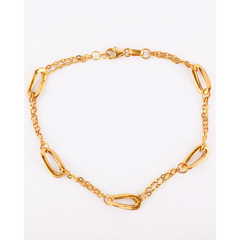 14ct Rose Gold Bracelet by