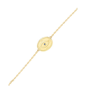 14ct Gold Bracelet with Charm by Triantos