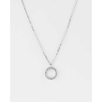 14ct White Gold Necklace with