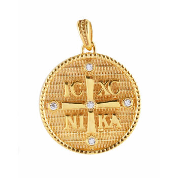 9ct Gold Double sided Charm