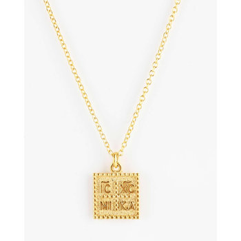 9ct Gold Charm Necklace with