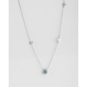 9ct White Gold Necklace by