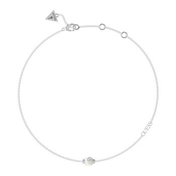 GUESS Underwater Love Stainless Steel Necklace with Pearl