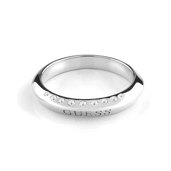 GUESS Forever Links Stainless Steel Ring with Zircons (No 52)