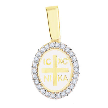9ct Gold Lucky Pendant with