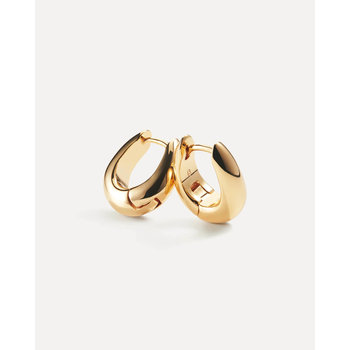 ALEYOLE Small Belle Gold Hoops