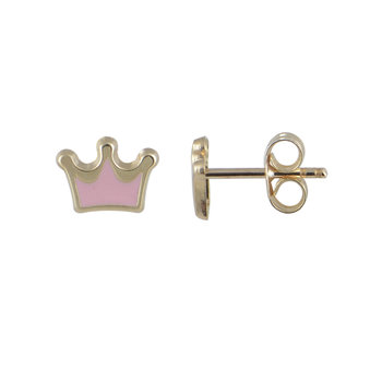 9ct Gold Earrings in Crown