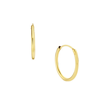 9ct Gold Hoops by SAVVIDIS