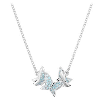 SWAROVSKI Blue Lilia necklace