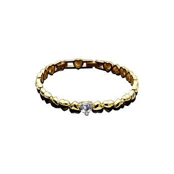 CHIARA FERRAGNI Cuoricino Gold Plated Bracelet with Heart