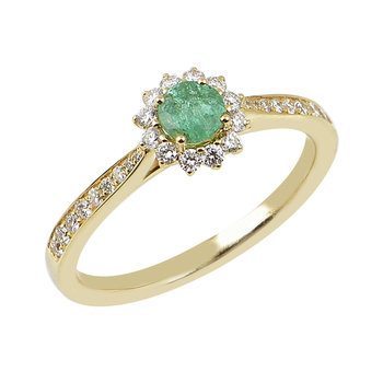 18ct Gold Solitaire