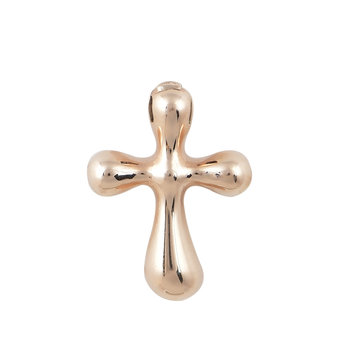 14ct Rose Gold Cross by