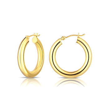 9ct Gold Hoop Earrings by