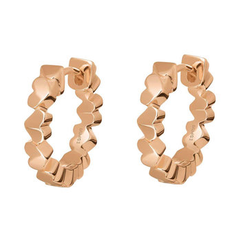 ESPRIT Passion Rose Gold Plated Sterling Silver Hoop Earrings