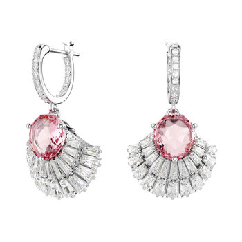 SWAROVSKI Pink Idyllia Shell Drop Earrings